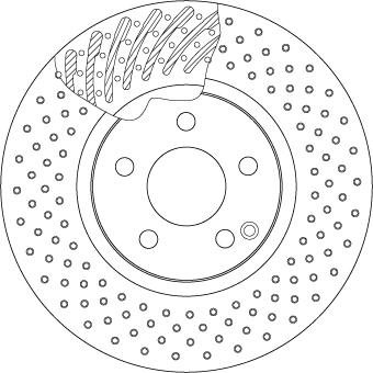 TRW DF4862S - Kočioni disk www.molydon.hr