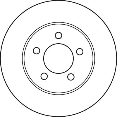 TRW DF4885S - Kočioni disk www.molydon.hr