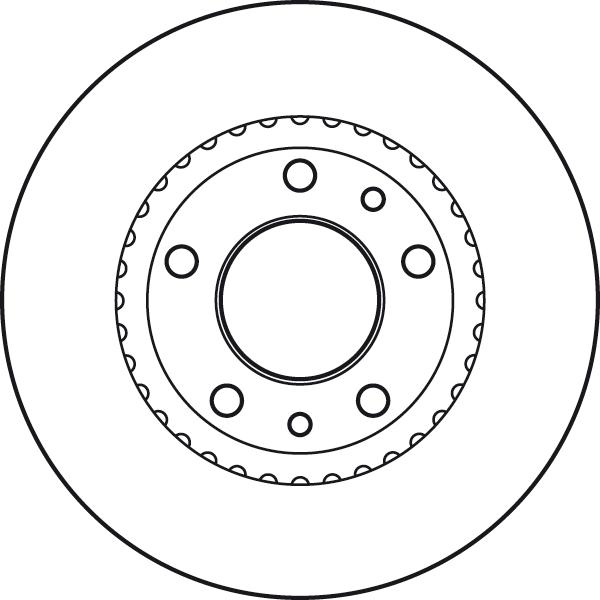 TRW DF4836S - Kočioni disk www.molydon.hr