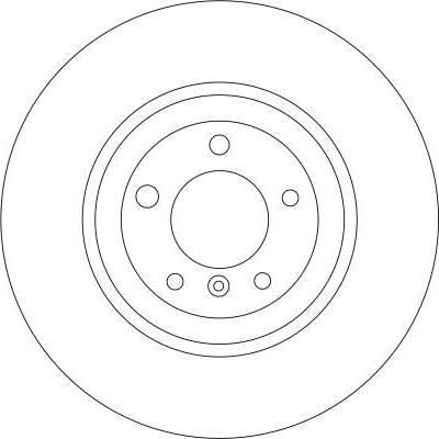 TRW DF4349S - Kočioni disk www.molydon.hr