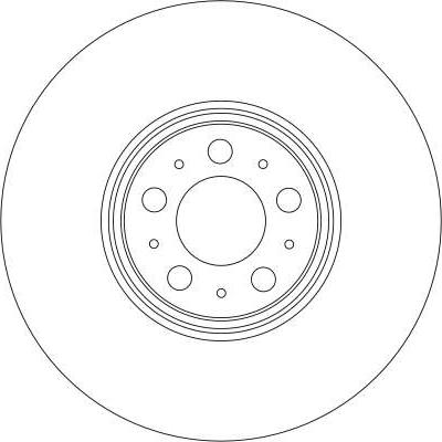 TRW DF4340S - Kočioni disk www.molydon.hr