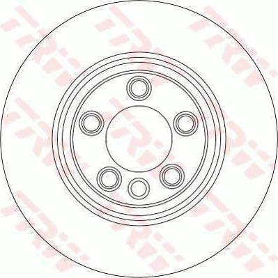 TRW DF4305S - Kočioni disk www.molydon.hr