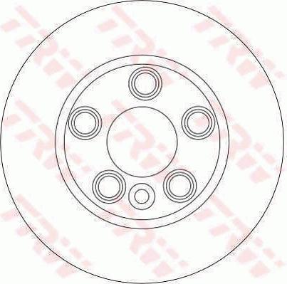 TRW DF4306S - Kočioni disk www.molydon.hr