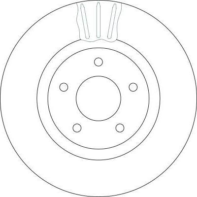 TRW DF4219S - Kočioni disk www.molydon.hr