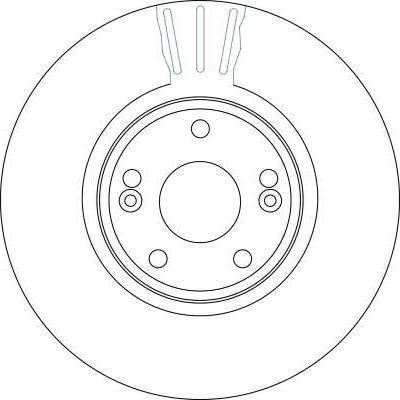 TRW DF4229S - Kočioni disk www.molydon.hr