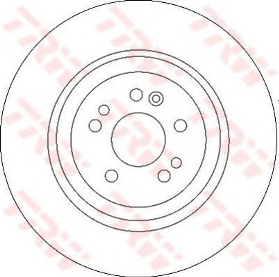 TRW DF4222BPS - Kočioni disk www.molydon.hr