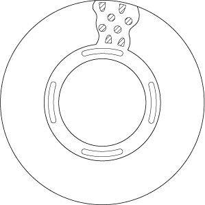 TRW DF5092S - Kočioni disk www.molydon.hr