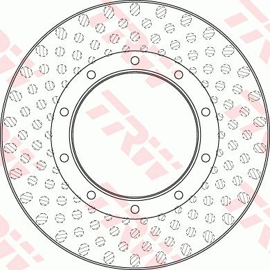 TRW DF5010S - Kočioni disk www.molydon.hr