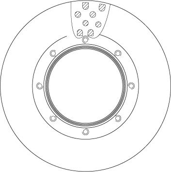 TRW DF5031S - Kočioni disk www.molydon.hr