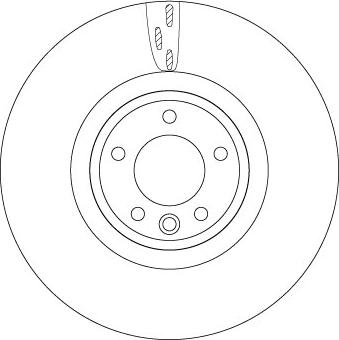 TRW DF6957S - Kočioni disk www.molydon.hr