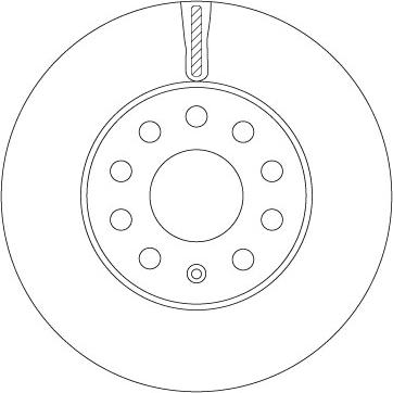 TRW DF6903S - Kočioni disk www.molydon.hr