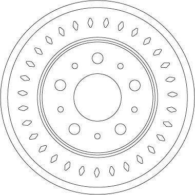 TRW DF6925S - Kočioni disk www.molydon.hr