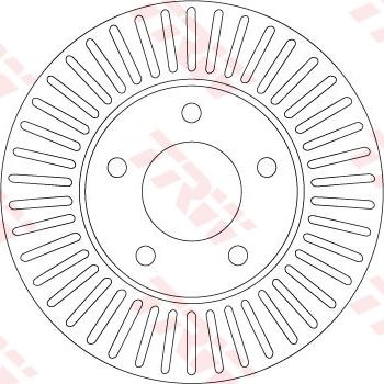 TRW DF6922 - Kočioni disk www.molydon.hr