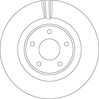 TRW DF6496S - Kočioni disk www.molydon.hr