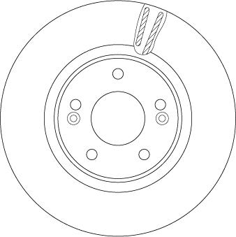 TRW DF6497S - Kočioni disk www.molydon.hr