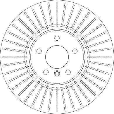 TRW DF6408S - Kočioni disk www.molydon.hr