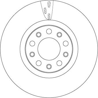 TRW DF6590S - Kočioni disk www.molydon.hr