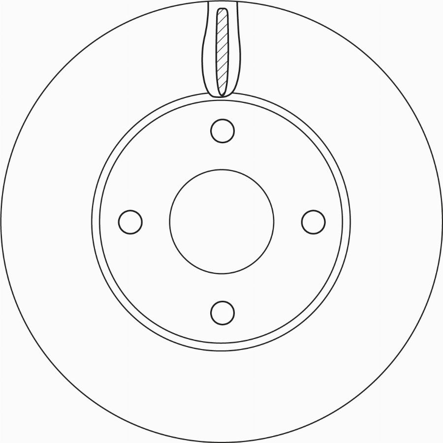 TRW DF6593 - Kočioni disk www.molydon.hr