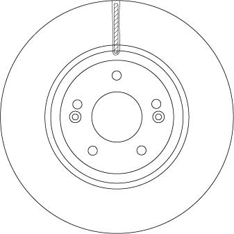 TRW DF6545S - Kočioni disk www.molydon.hr