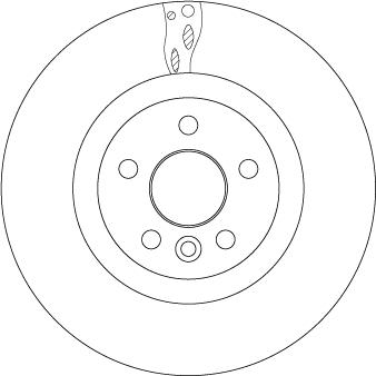 TRW DF6550S - Kočioni disk www.molydon.hr