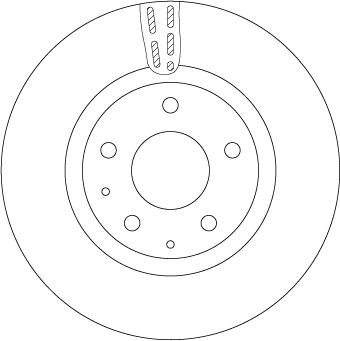 TRW DF6575 - Kočioni disk www.molydon.hr