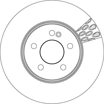 TRW DF6641S - Kočioni disk www.molydon.hr