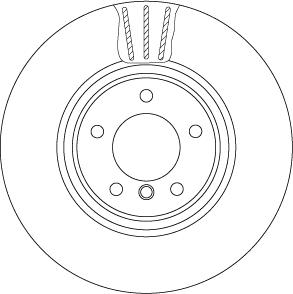 TRW DF6609S - Kočioni disk www.molydon.hr