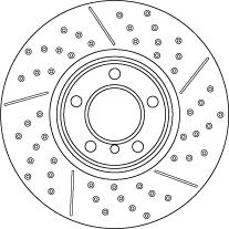 TRW DF6604S - Kočioni disk www.molydon.hr