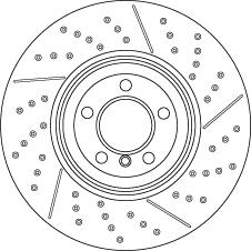 TRW DF6600S - Kočioni disk www.molydon.hr