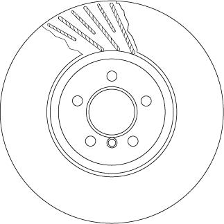 TRW DF6614S - Kočioni disk www.molydon.hr