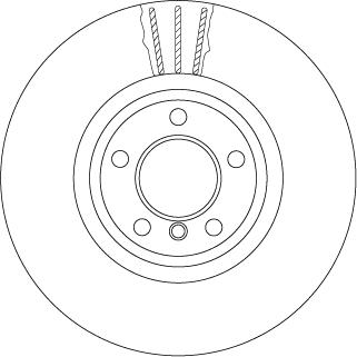 TRW DF6615S - Kočioni disk www.molydon.hr