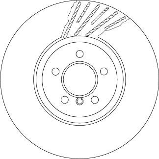 TRW DF6613S - Kočioni disk www.molydon.hr