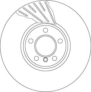 TRW DF6612S - Kočioni disk www.molydon.hr