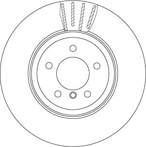 TRW DF6625S - Kočioni disk www.molydon.hr