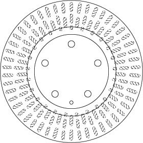 TRW DF6670 - Kočioni disk www.molydon.hr