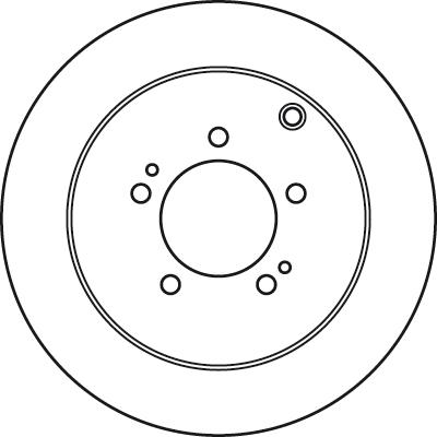 TRW DF6053 - Kočioni disk www.molydon.hr