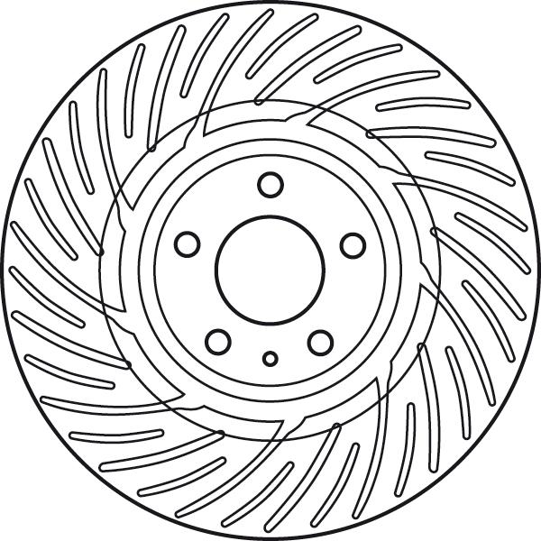 TRW DF6014S - Kočioni disk www.molydon.hr