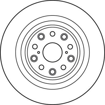 TRW DF6038S - Kočioni disk www.molydon.hr