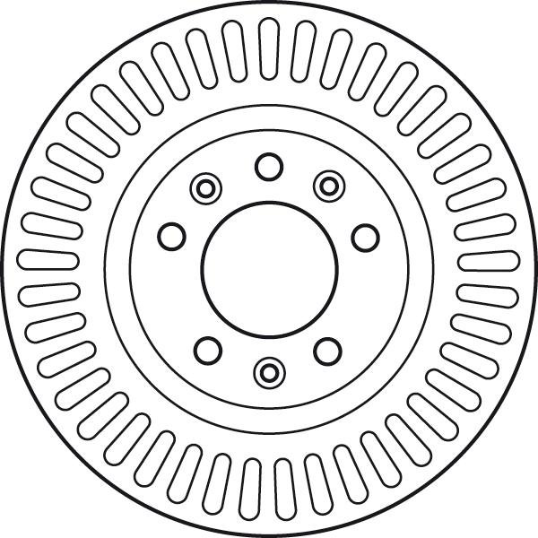 TRW DF6020S - Kočioni disk www.molydon.hr