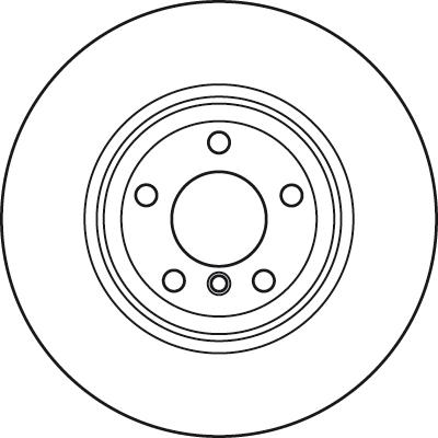 TRW DF6070S - Kočioni disk www.molydon.hr