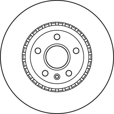 TRW DF6113S - Kočioni disk www.molydon.hr