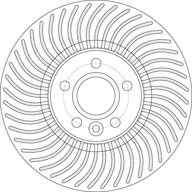 TRW DF6185S - Kočioni disk www.molydon.hr