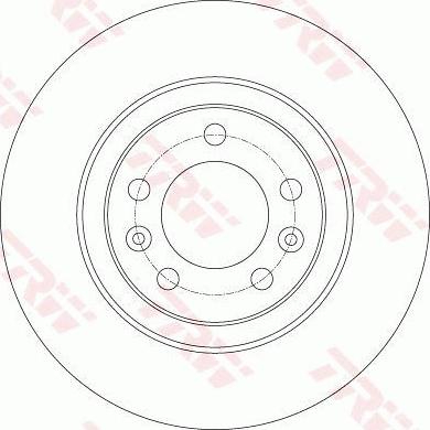 TRW DF6134 - Kočioni disk www.molydon.hr