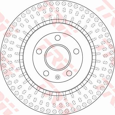 TRW DF6175S - Kočioni disk www.molydon.hr