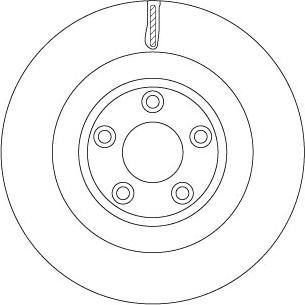 TRW DF6816S - Kočioni disk www.molydon.hr