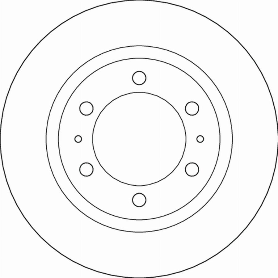 TRW DF6817S - Kočioni disk www.molydon.hr