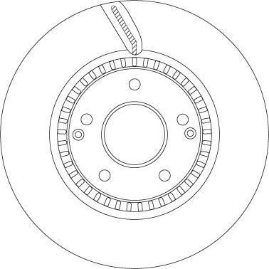 TRW DF6883S - Kočioni disk www.molydon.hr