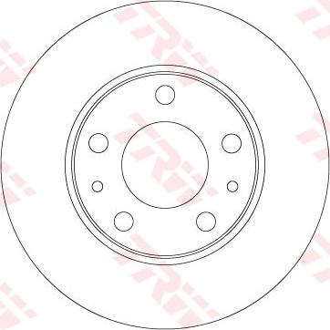 TRW DF6287 - Kočioni disk www.molydon.hr