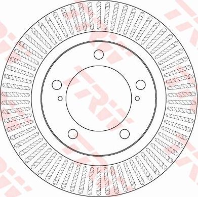 TRW DF6239S - Kočioni disk www.molydon.hr