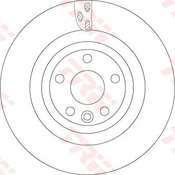 TRW DF6706S - Kočioni disk www.molydon.hr